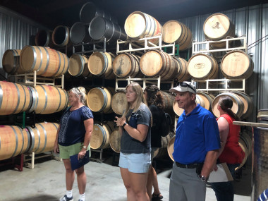 Filling the Gap Program learning the science of winemaking at Parker-Binn Vinyard in Polk County. Filling the Gap Program learning the science of winemaking at Parker-Binn Vinyard in Polk County.