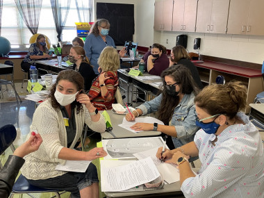 Another great day of STEM PD in Moore County Schools
Teachers getting stuff done