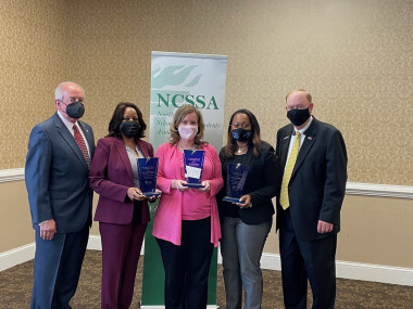 Dr. Samuel Houston Leadership Award winners